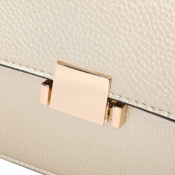 Square Shoulder Bags for Women Chain Strap Crossbody Bag Medium Leather Evening - Picture 6 of 8